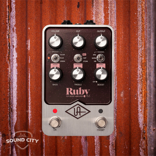 Universal Audio UAFX Ruby 63 Top Boost Amplifier Gitaarversterker